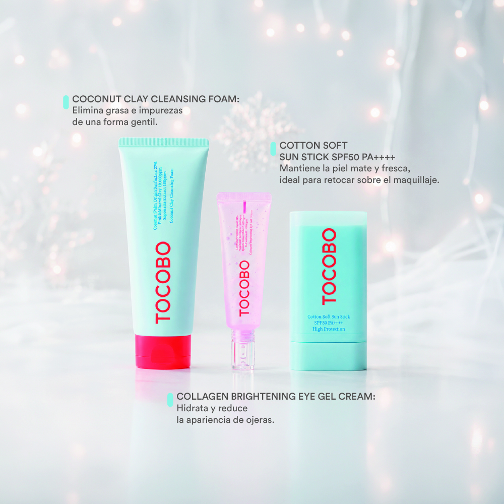 KIT INDISPENSABLES FRESCURA, GLOW Y PROTECCI&Oacute;N DIARIA (SET PARA CUIDADO DE LA PIEL)